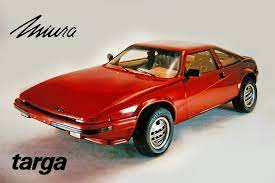 1982 Miura Targa – Manual do proprietário